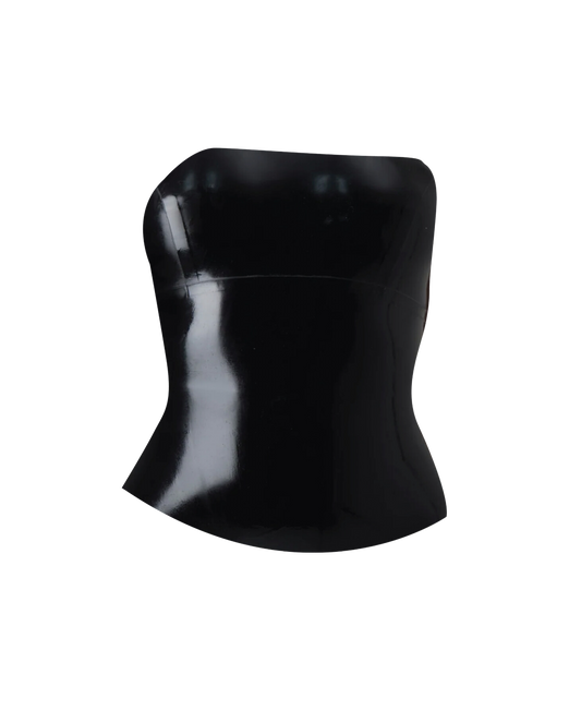 LATEX GE TOP | BLACK