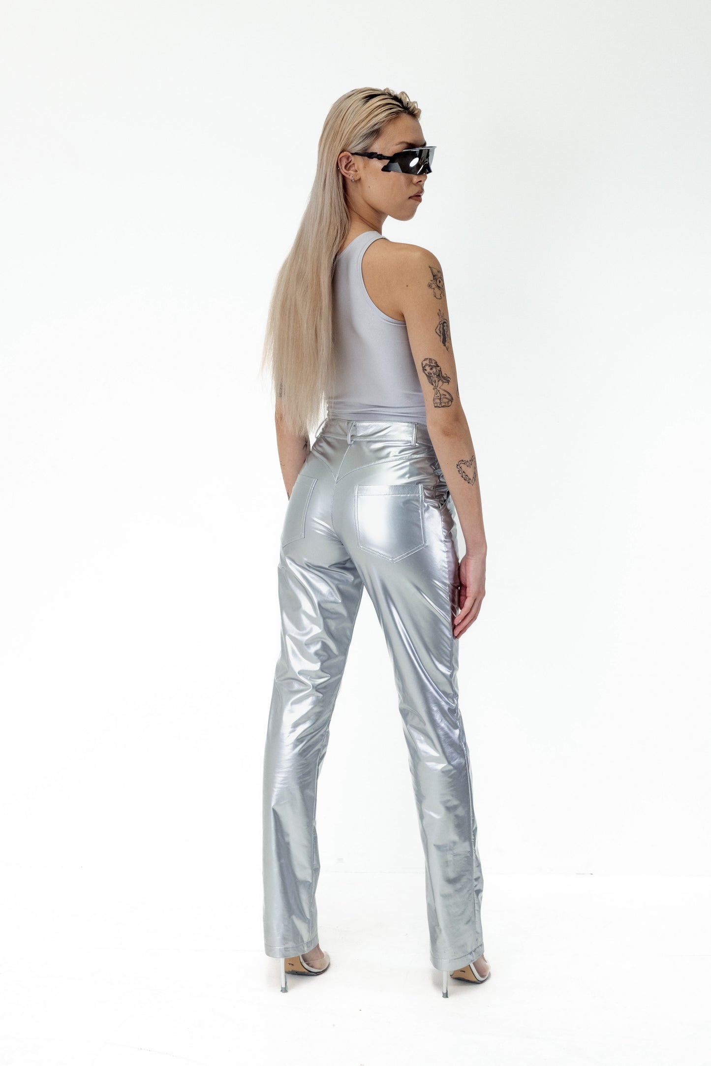 THE GE METALLIC PANT