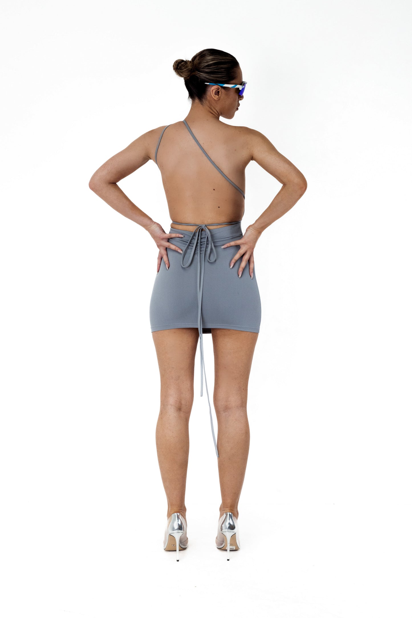 THE GE MICRO MULTIWAY DRESS | GREY